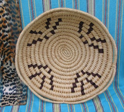 Kenyan Woven Sisal Basket