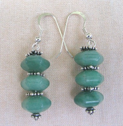 Aventurine and Bali Silver