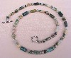 Ocean Jasper and Sterling Siver Necklace