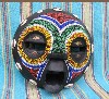 Wood Carving Beaded Mask (Large)