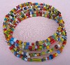 Christmas or Love Beads (from Ghana) on Memory Wire