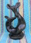Shona Black Serpentine Sculpture 