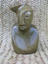 Shona Lemon Opal  Sculpture "Africa Woman" 