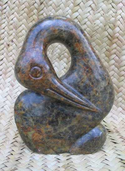 Gallery Shona Serpentine "Stork Bird" Sculpture