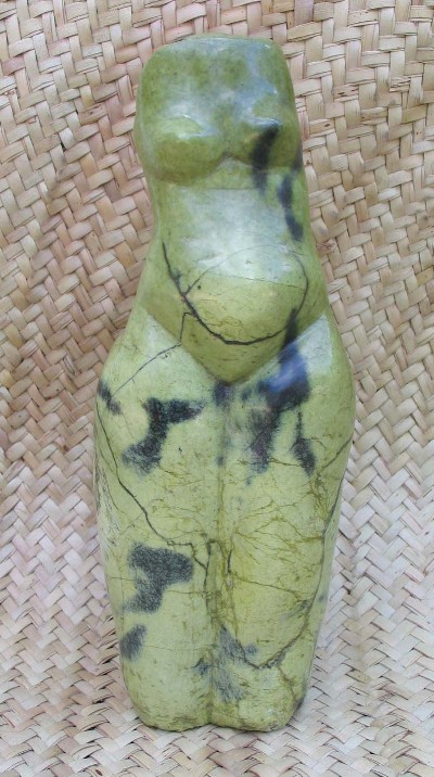 Gallery Shona Leopardrock "Torso" Sculpture