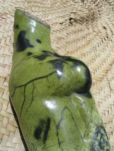 Gallery Shona Leopardrock "Torso" Sculpture