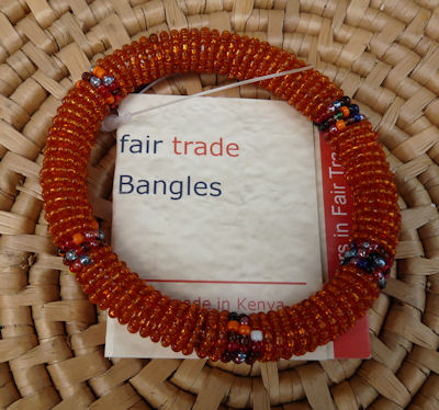 African Jewelry Maasai Masai Beaded Bracelet Bangle Kenya Fair Trade 