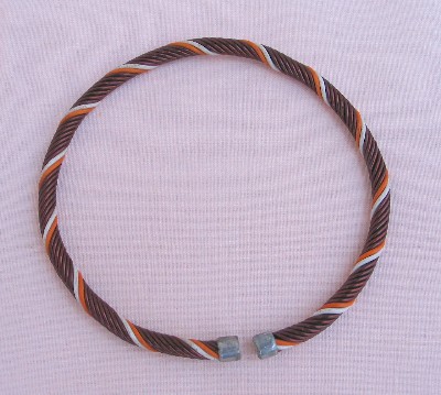 Woven Alloy Wire Bracelet